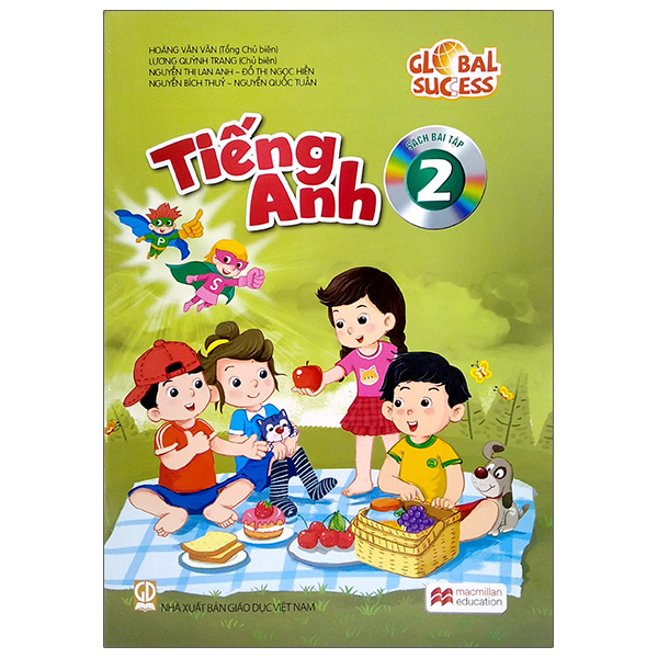 Sách Bài Tập Tiếng Anh 2 - Global Success - Hoàng Văn Vân (Tổng Chủ Biên) - NXBGD