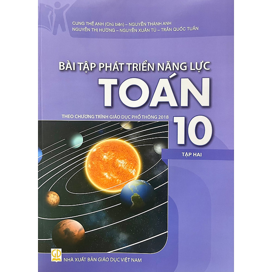 Bài Tập Phát Triển Năng Lực Toán Lớp 10 - Tập 2 (Theo CT GDPT 2018) - NXBGD