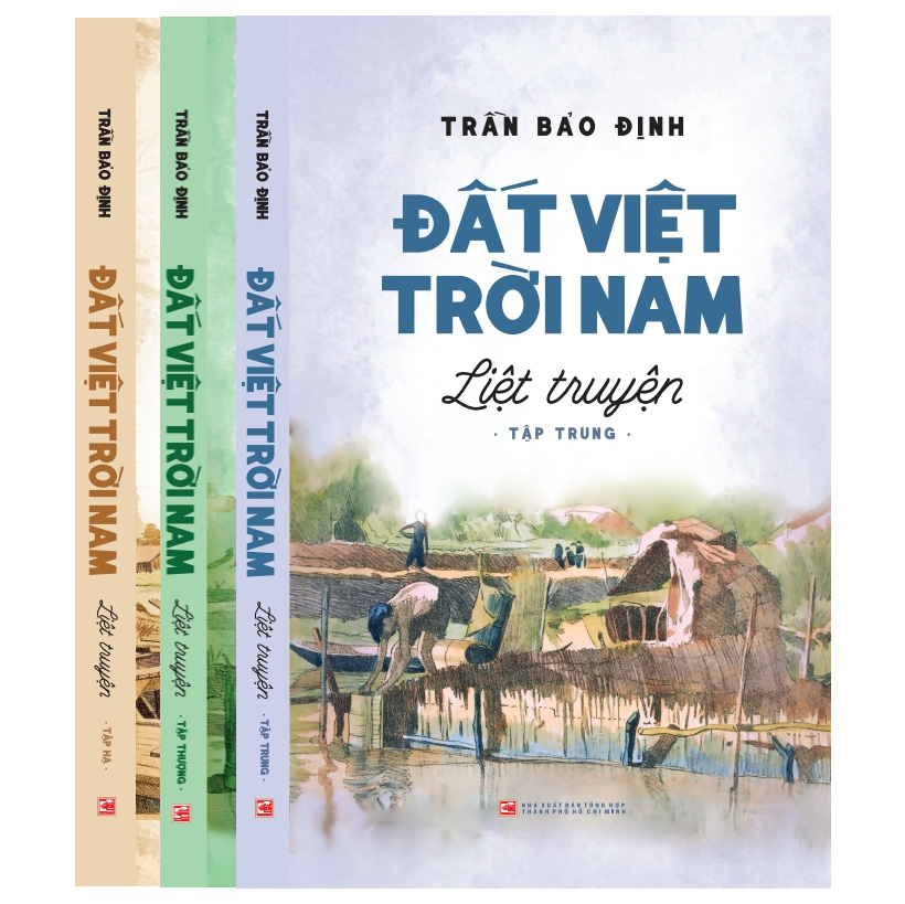 Boxset Đất Việt Trời Nam Liệt Truyện (Hộp 3 Cuốn) - Trần Bảo Định