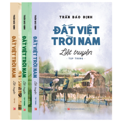 Boxset Đất Việt Trời Nam Liệt Truyện (Hộp 3 Cuốn) - Trần Bảo Định