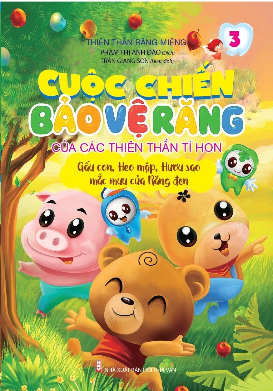 Cuộc Chiến Bảo Vệ Răng Của Các Thiên Thần Tí Hon 3 Gấu Con Heo Mập Hưu Sao Mắc Mưu Của Răng Đen - Thiên Thần Răng Miệng