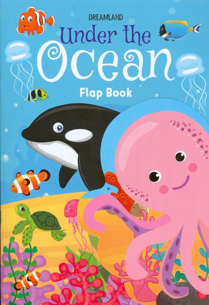 Sách Flap Book - Under The Ocean (Sách Lật Mở - Dưới Đại Dương) - Dreamland
