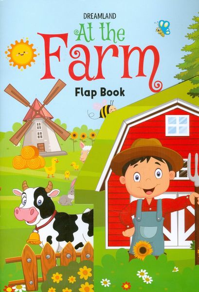  Flap Book - At The Farm (Sách Lật Mở - Ở Nông Trại) - Dreamland 