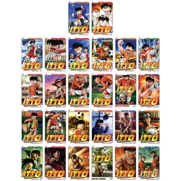 Combo Manga - Itto - Sóng Gió Cầu Trường: Tập 1 - 26 (Bộ 26 Tập) (Tái Bản 2025) - Motoki Monma