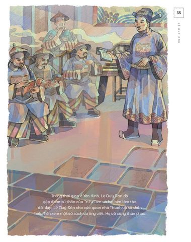  Lịch Sử Việt Nam Bằng Tranh - Lê Quý Đôn (Bản Màu) - Nhiều tác giả 