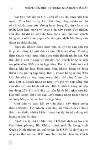  Nhận Diện Rủi Ro Trong Mua Bán Nhà Đất (Tái Bản Lần Thứ Nhất Có Sửa Chữa, Bổ Sung) - Luật sư Phạm Thanh Hữu - (NXB CTQG) 