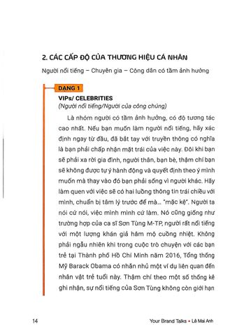  Your Brand Talks - Hãy Để Thương Hiệu Của Bạn Cất Lời - Lê Mai Anh 