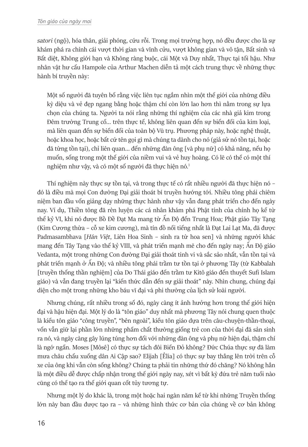 Tôn Giáo Của Ngày Mai - Ken Wilber