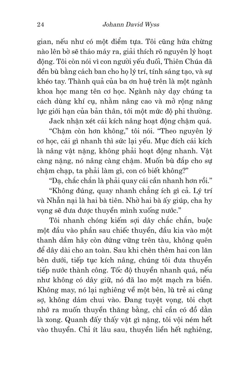 Văn Học Cổ Điển - Gia Đình Robinson Thụy Sỹ - Johann David Wyss