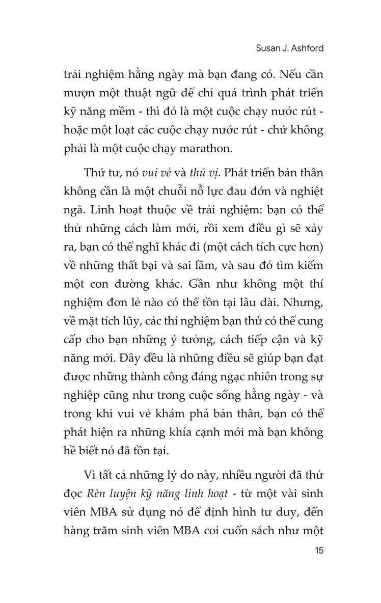 Rèn Luyện Kỹ Năng Linh Hoạt - Susan J.Ashford