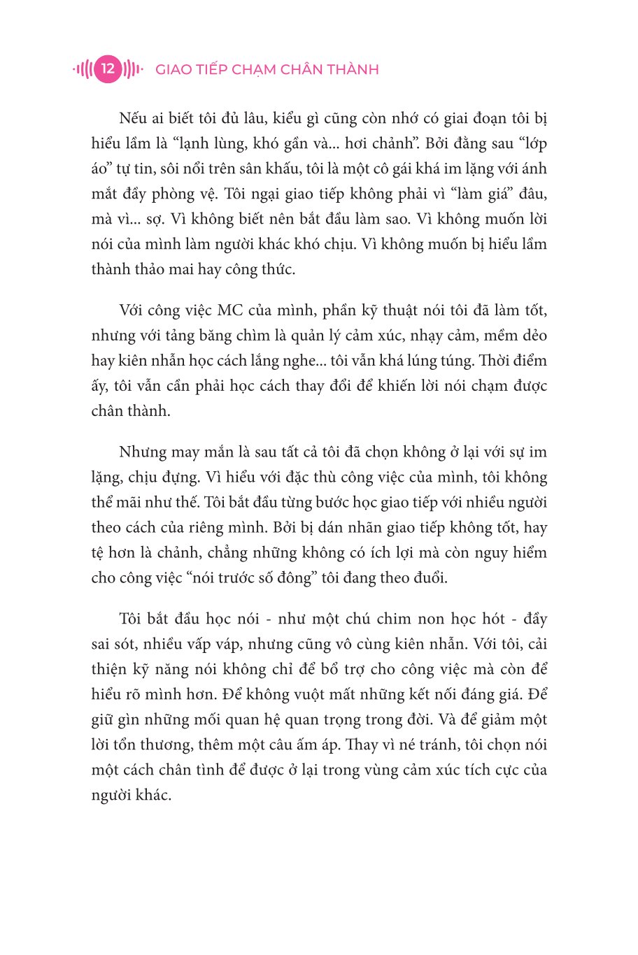 Giao Tiếp Chạm Chân Thành - MC Thanh Thảo