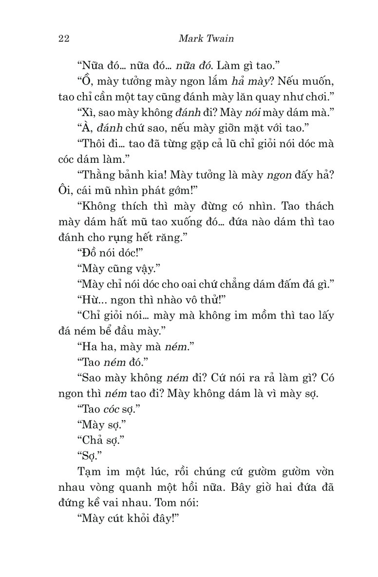 Văn Học Cổ Điển - Những Cuộc Phiêu Lưu Của Tom Sawyer - Mark Twain