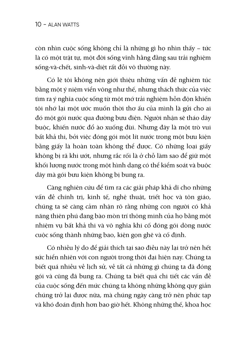 Minh Triết Từ Nỗi Bất An - 
Alan Watts