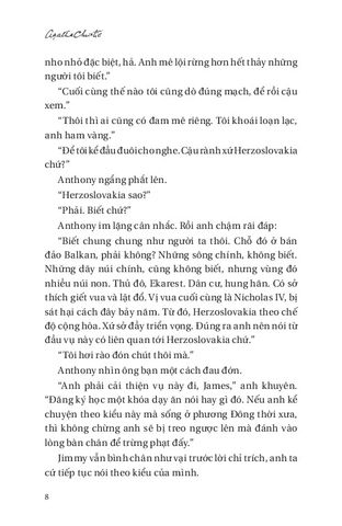  Bí Mật Dinh Thự Chimneys - Agatha Christie 