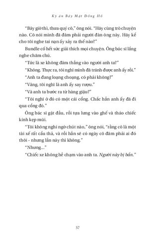  Kỳ Án Bảy Mặt Đồng Hồ - 
Agatha Christie 