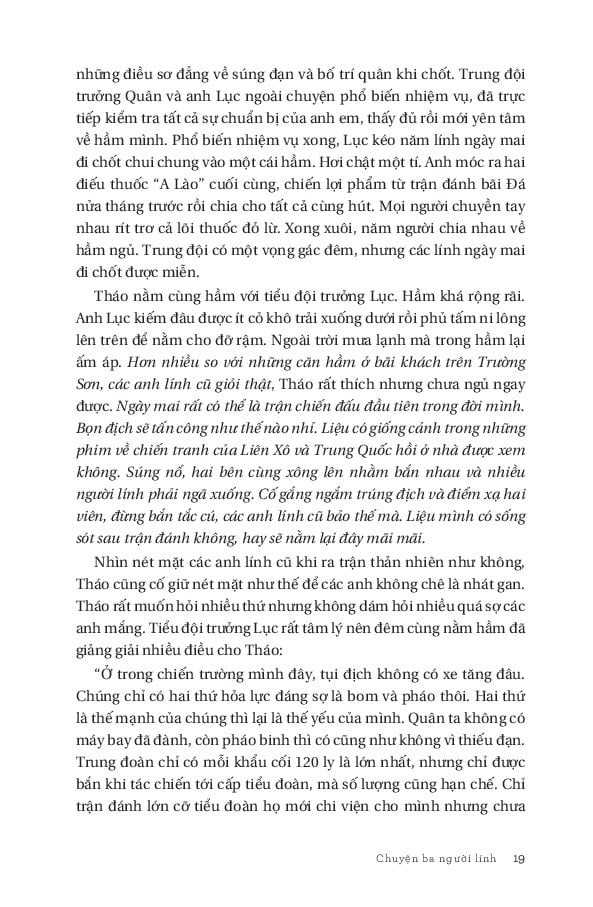 Combo 2 Quyển Dấu Chân Những Người Yêu Nước + Chuyện Ba Người Lính