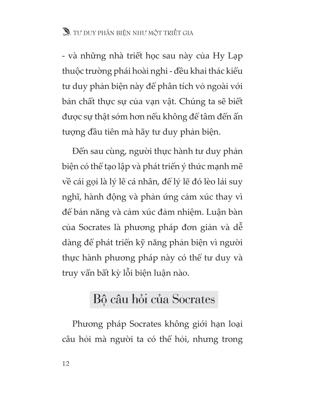 Tư Duy Phản Biện Như Một Triết Gia - Albert Rutherford