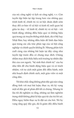  Tư Duy Linh Hoạt Trong Quản Lý -  Peter F. Drucker 