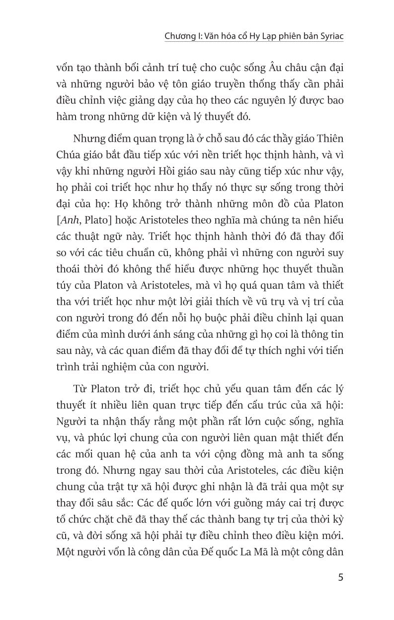 Di Sản Tư Tưởng Ả Rập - Trong Dòng Chảy Lịch Sử Nhân Loại - Arabic Thought and Its Place in History - De Lacy O’Leary