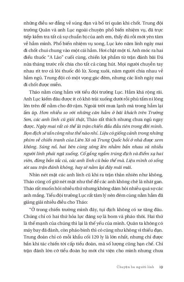 Chuyện Ba Người Lính - Vũ Công Chiến