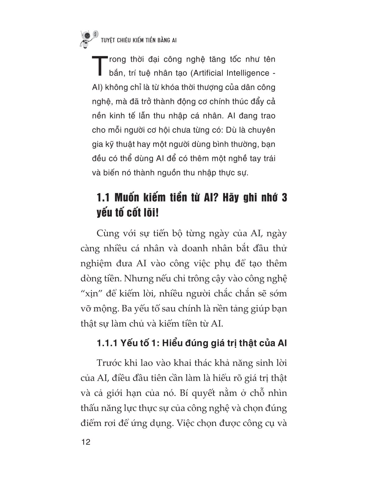 Tuyệt Chiêu Kiếm Tiền Bằng AI - Ngô Chấn Thái – Từ Tiệp