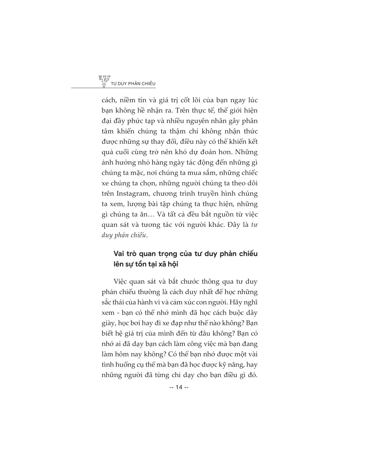 Tư Duy Phản Chiếu - Fiona Murden