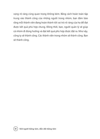  Giữ Người Bằng Tâm - Dẫn Dắt Bằng Tầm - 
Russ Laraway 