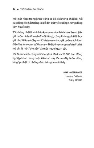  { Trưng Bày } Trở Thành Facebook - 10 
Thách Thức Trên Con Đường 
Tái Lập Thế Giới - Mike Hoeffinger 