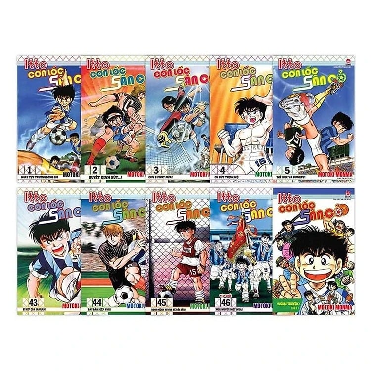 Combo Manga - Itto - Cơn Lốc Sân Cỏ: Tập 1 - 46 + Ngoại Truyện - Part 1 (Bộ 47 Tập) - Motoki Monma