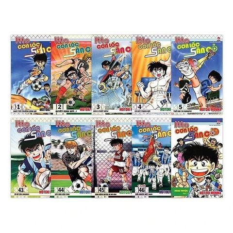  Combo Manga - Itto - Cơn Lốc Sân Cỏ: Tập 1 - 46 + Ngoại Truyện - Part 1 (Bộ 47 Tập) - Motoki Monma 