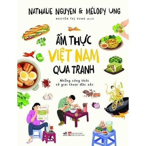 Combo 4 Cuốn Ẩm Thực Qua Tranh - Những Công Thức Và Giai Thoại Đặc Sắc ( Việt Nam + Nhật Bản + Trung Quốc + Hàn Quốc )