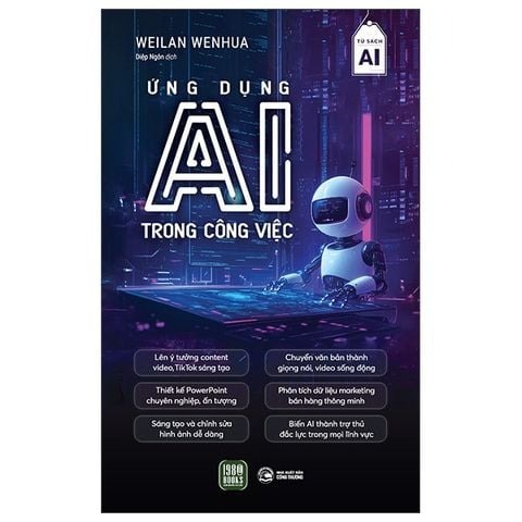 Combo 2 Quyển AI Tạo Sinh + Ứng Dụng AI Trong Công Việc - Nhiều Tác Giả