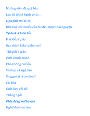 Combo 2 Quyển: Mở Cửa Trái Tim + Tâm Hồn Giản Dị