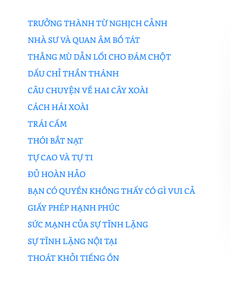 Combo 4 Quyển: Ajahn Brahm (Buông Bỏ Buồn Buông + Mở Cửa Trái Tim + Tâm Từ + Hạnh Phúc Đến Từ Sự Biến Mất)