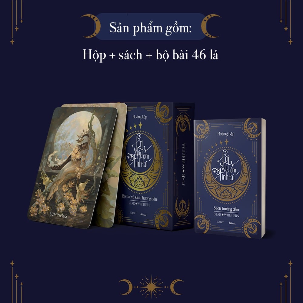 Boxset Lời Thì Thầm Tinh Tú - Star Whispers (Bộ Bài + Sách Hướng Dẫn) - 
Hoàng Lập