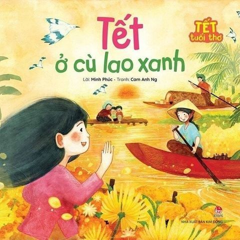  Combo 4 Quyển Tết Tuổi Thơ ( Bà Ngoại Trên Mây + Tết Ở Thị Trấn Biển + Tết Ngoài Đảo Xa + Tết Ở Cù Lao Xanh ) - Cát Tường, Rán Art 