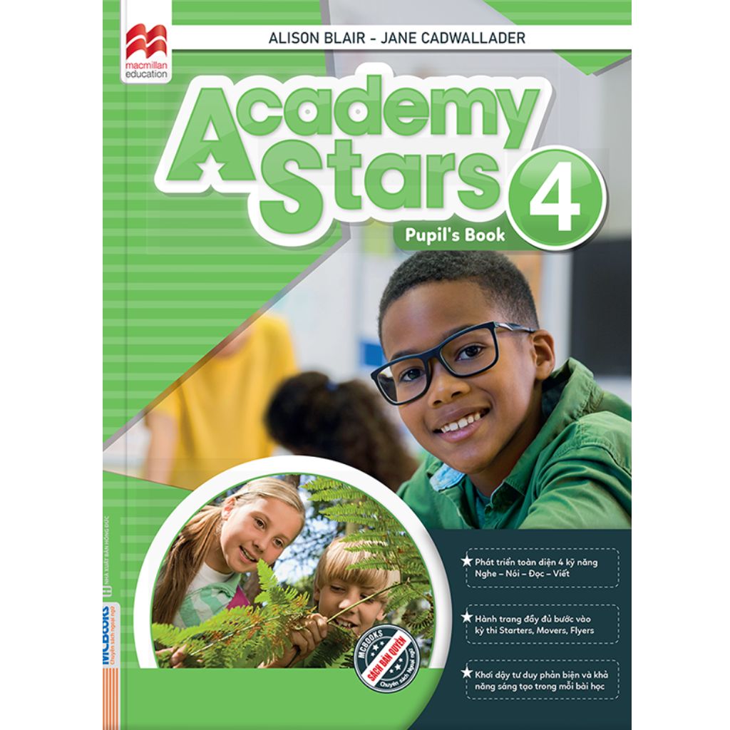 Combo  6 Quyển Sách (Academy Stars Pupil'S Book 1 + Academy Stars Pupil'S Book 2  + Academy Stars  Pupil'S Book 3 + Academy Stars  Pupil'S Book 4 + Academy Stars  Pupil'S Book 5 + Academy Stars  Pupil'S Book 6 )