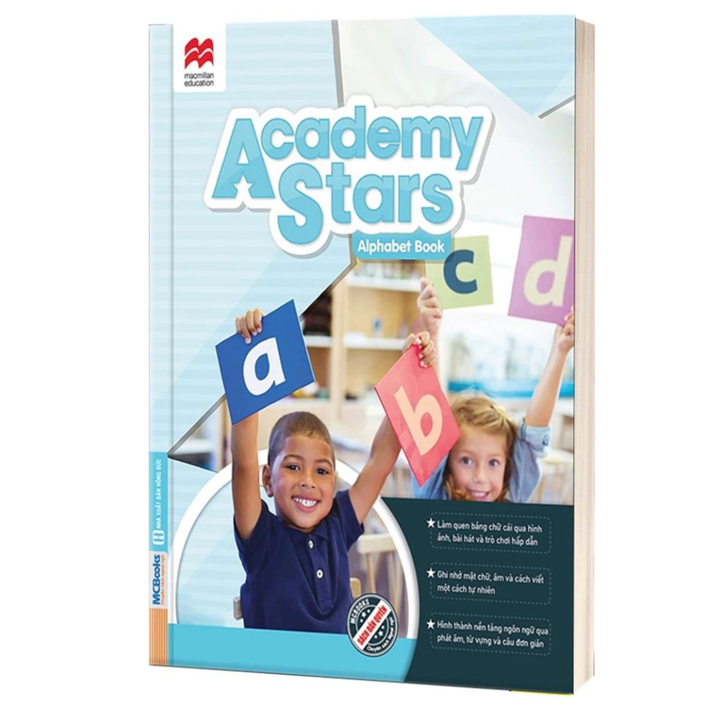 Combo 2 Quyển: Sách Academy Stars Starter Pupil’s Book - Academy Stars Starter Alphabet Book