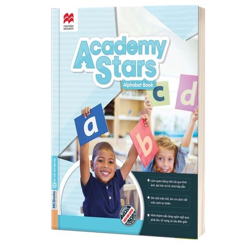  Combo 2 Quyển: Sách Academy Stars Starter Pupil’s Book - Academy Stars Starter Alphabet Book 