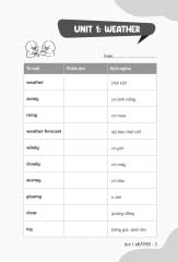 Sổ Tay Crack English Vocabulary - Xây Chắc 540 Từ Vựng Tiếng Anh Theo Chủ Đề Chỉ Với 30 Phút Mỗi Ngày - Chủ Đề Tự Nhiên - Adam Ross