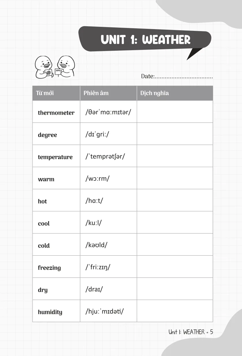 Sổ Tay Crack English Vocabulary - Xây Chắc 540 Từ Vựng Tiếng Anh Theo Chủ Đề Chỉ Với 30 Phút Mỗi Ngày - Chủ Đề Tự Nhiên - Adam Ross