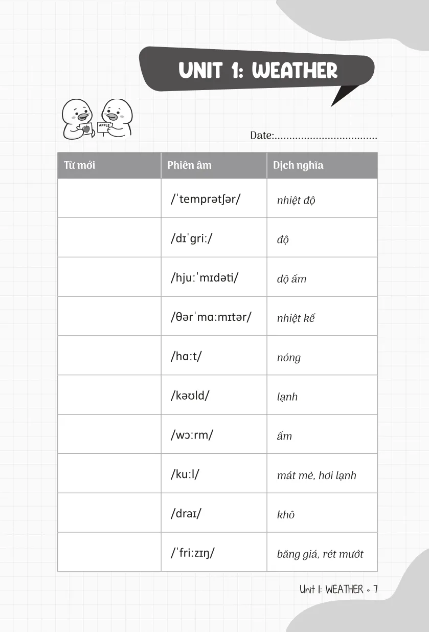 Sổ Tay Crack English Vocabulary - Xây Chắc 540 Từ Vựng Tiếng Anh Theo Chủ Đề Chỉ Với 30 Phút Mỗi Ngày - Chủ Đề Tự Nhiên - Adam Ross