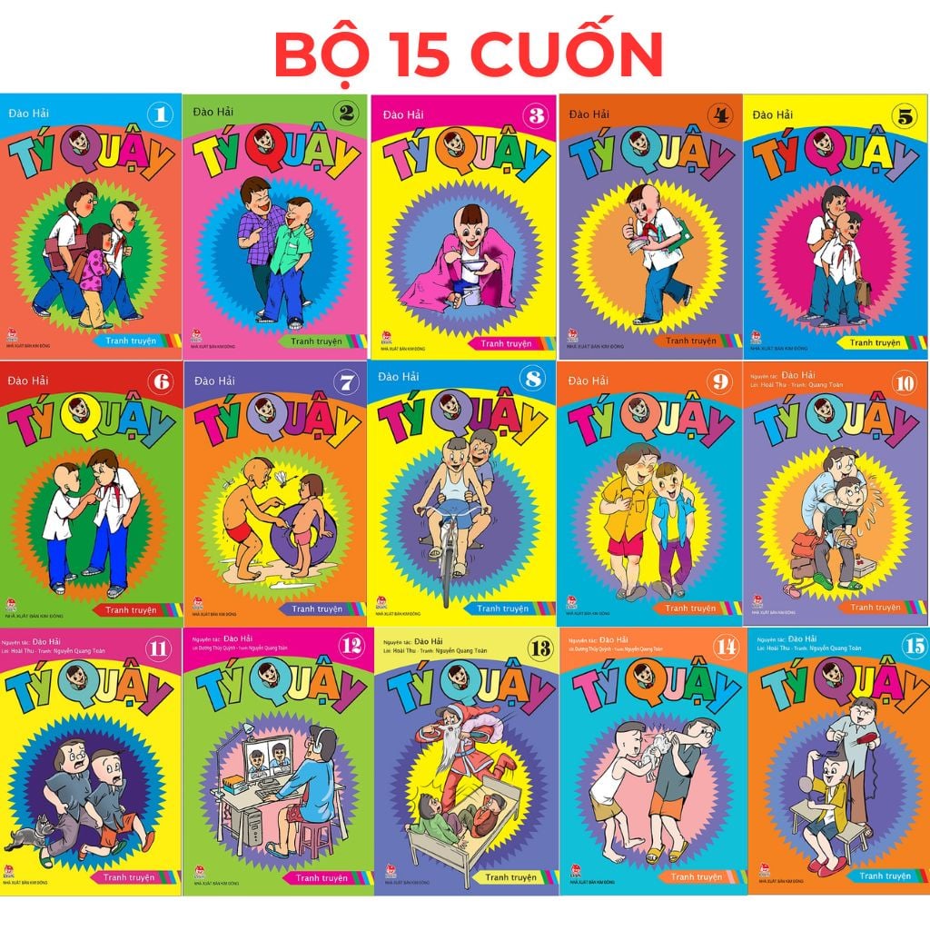 Bộ Sách Tý Quậy ( Trọn Bộ 15 Tập )