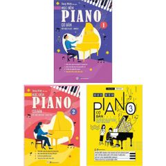 Combo 3 Quyển Học Đệm Piano Cơ Bản (Tập 1 + 2 + 3) - Song Minh