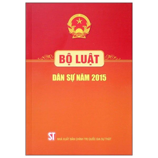  Bộ Luật Dân Sự Năm 2015 - Quốc hội 