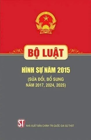  Combo 2 Quyển: Bộ Luật Tố Tụng Hình Sự Năm 2015 ( Sửa Đổi, Bổ Sung Năm 2021, 2024, 2025 + Bộ Luật Hình Sự (Luật mới nhất 2025) 