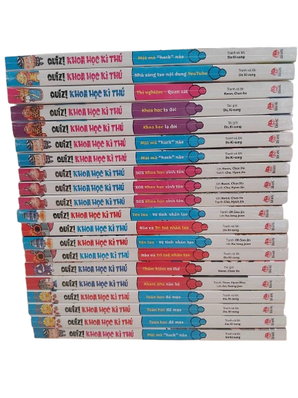 Combo Bộ 44 Tập Quiz! Khoa Học Kì Thú Của NXB Kim Đồng