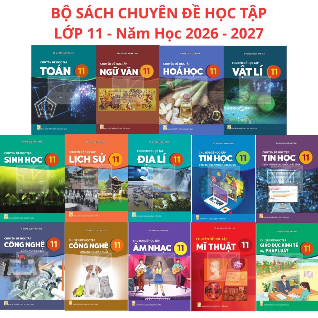 Sách Giáo Khoa Và Bài Tập Lớp 11 - Năm 2026-2027 - Kết Nối Tri Thức Với Cuộc Sống - NXBGD
