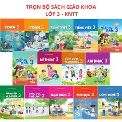 Sách Giáo Khoa Và Bài Tập Lớp 3 - Năm 2026-2027 - Kết Nối Tri Thức Với Cuộc Sống - NXBGD