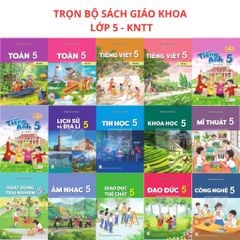 Sách Giáo Khoa Và Bài Tập Lớp 5 - Năm 2026-2027 - Kết Nối Tri Thức Với Cuộc Sống - NXBGD